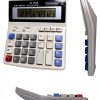 Grey Podokas Office Calculator with Large LCD Display-1