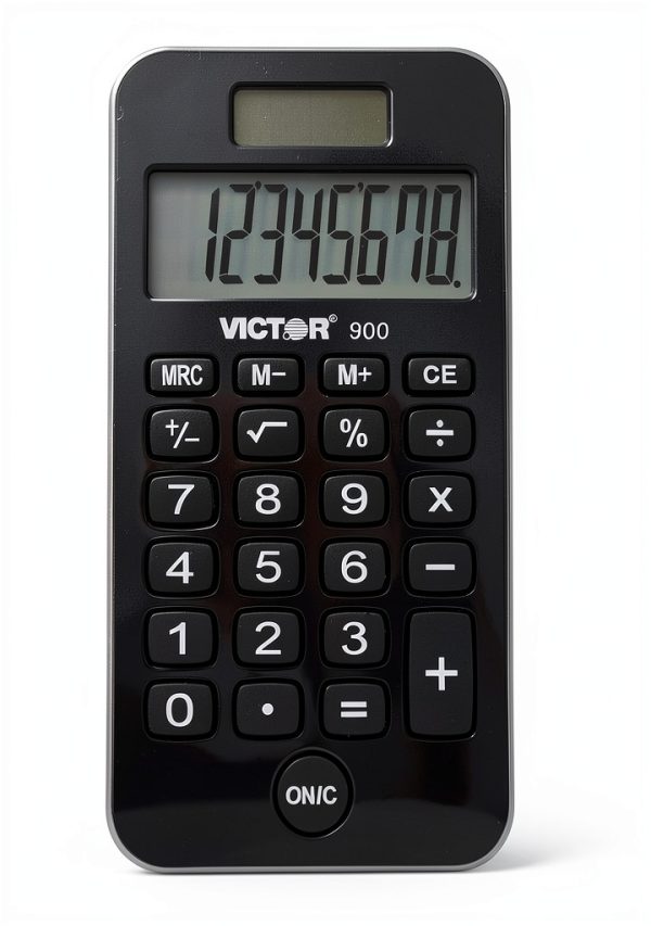 VICTOR TECHNOLOGIES Office Calculator with Solar Power-3