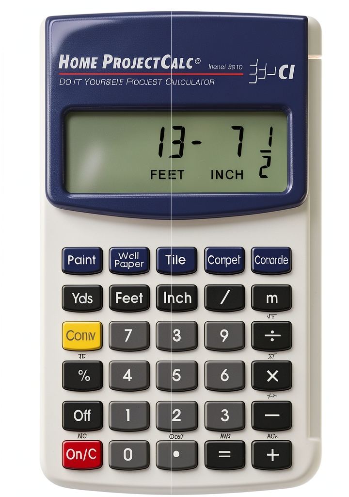 Calculated Industries 8510 calculator in use