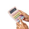 Pink Calculator CHAKAKA Large LCD Desktop-4
