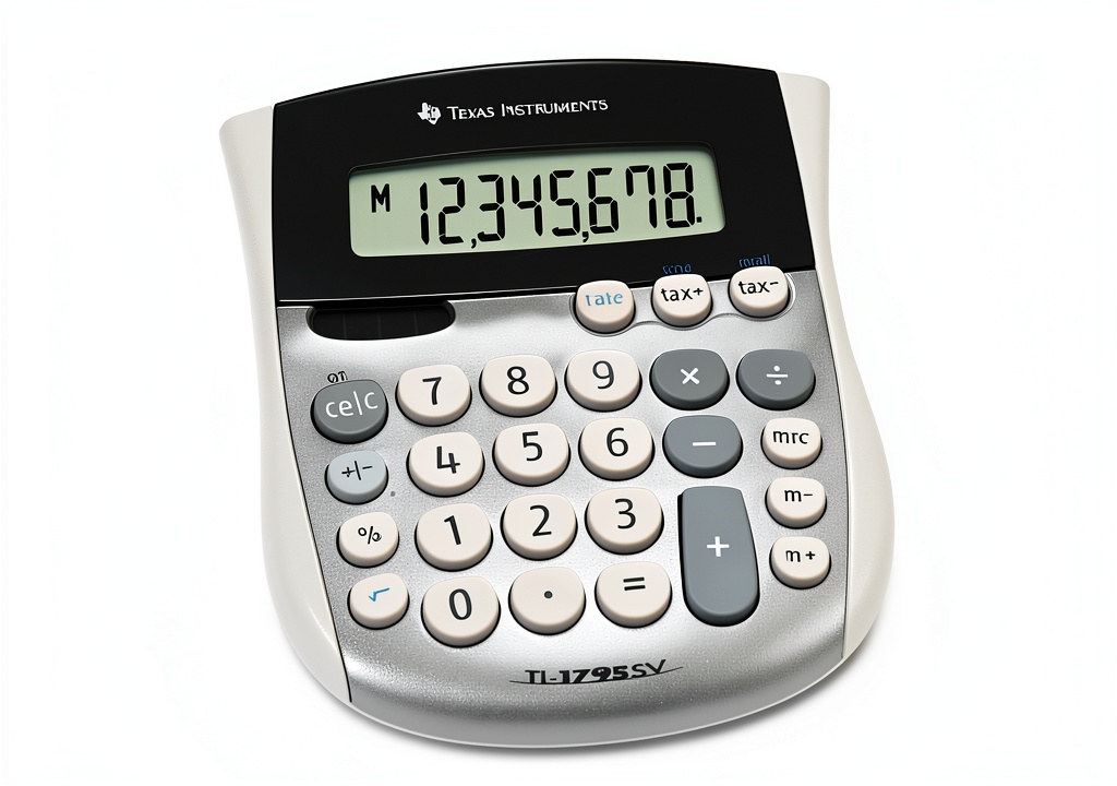 Texas Instruments 1795SV calculator on a desk