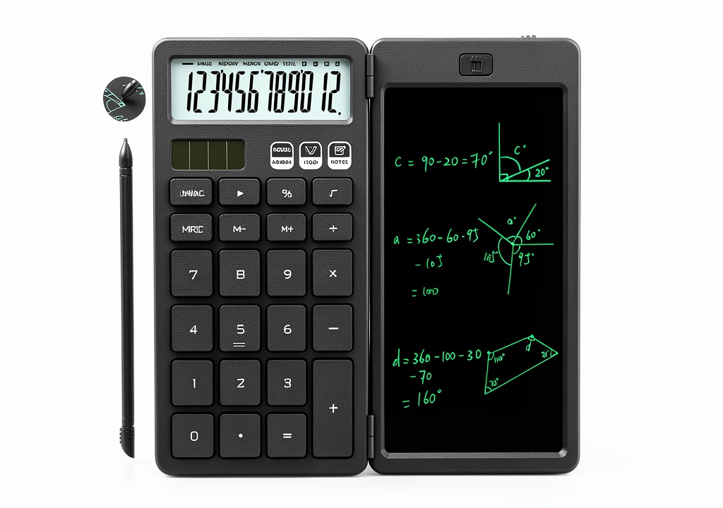 NEWYES 2-in-1 calculator writing pad