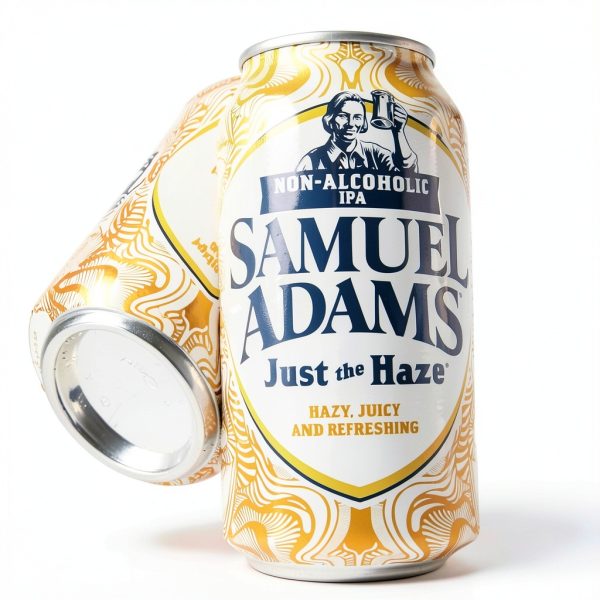 Samuel Adams Just The Haze Non-Alcoholic IPA 12oz Cans-2