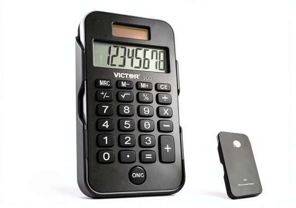 VICTOR TECHNOLOGIES Office Calculator with Solar Power-4