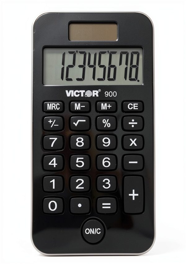VICTOR TECHNOLOGIES Office Calculator with Solar Power-0