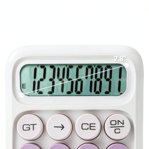 Calculator Exlliy Compact ABS Design for Students-2