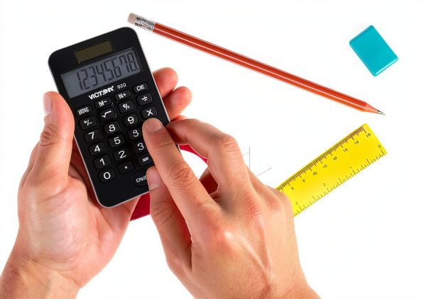 VICTOR TECHNOLOGIES Office Calculator with Solar Power-5