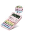 Pink Calculator CHAKAKA Large LCD Desktop-2