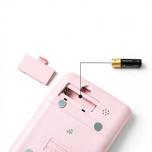 Pink Calculator CHAKAKA Large LCD Desktop-3