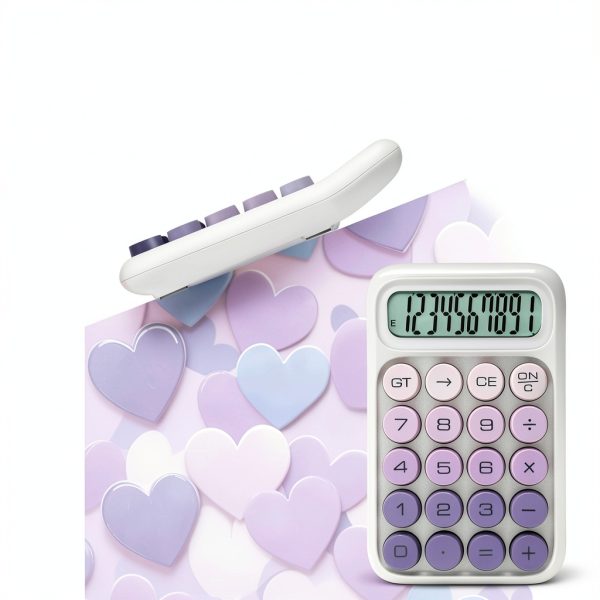 Calculator Exlliy Compact ABS Design for Students-4