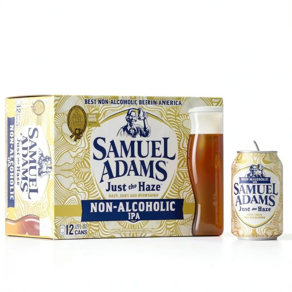 Samuel Adams Just The Haze Non Alcoholic IPA 6 Pack-4