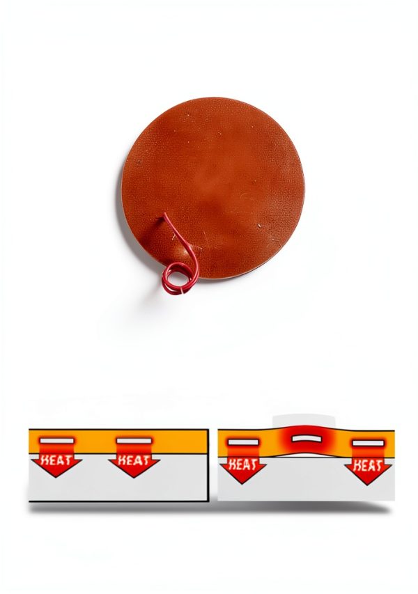 Silicone Heating Pad Generic Red 5pcs Heater Model HC31-3