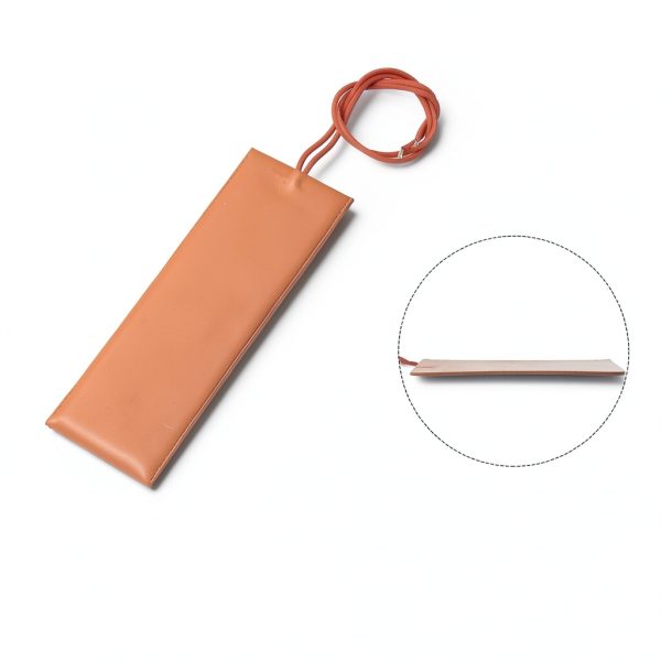 Silicone Heating Pad 12V 20W 150x50mm Flexible MECCANIXITY Heater-3