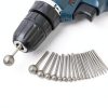 Stone Carving Set Diamond Burr Bits Dremel Compatible 2.35mm & 3mm-6