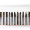 Carbide Burrs Set JESTUOUS 1/8 Shank Double Cut Tungsten Carbide 20pcs-1