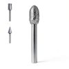 Diamond Grinding Bit Set 20Pcs 120 Grit 1/8" Shank by Nakonic Burrs-1
