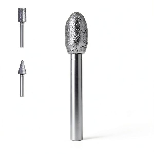 Diamond Grinding Bit Set 20Pcs 120 Grit 1/8" Shank by Nakonic Burrs-1